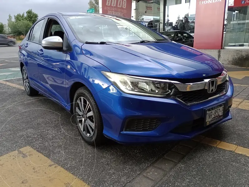 Foto Honda City LX 1.5L usado (2018) color Azul precio $244,000