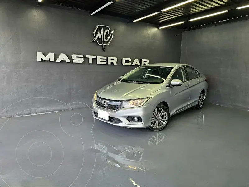 Foto Honda City EX 1.5L Aut usado (2019) color plateado precio $238,000