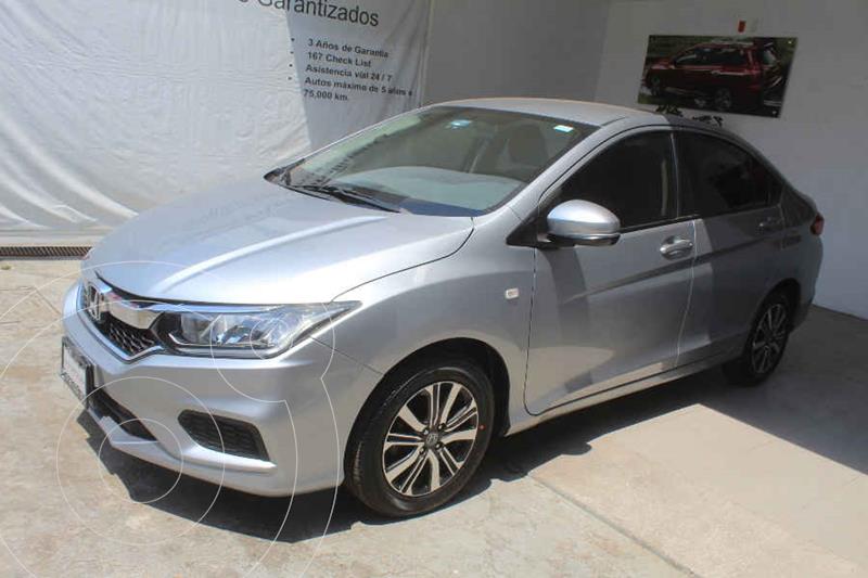 Honda City LX 1.5L usado (2018) color Plata precio $209,000