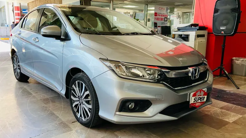 Foto Honda City EX 1.5L Aut usado (2020) color plateado precio $289,000