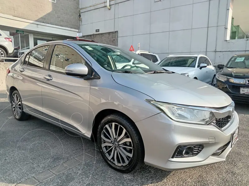 Foto Honda City EX 1.5L Aut usado (2020) color plateado precio $254,080