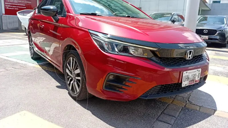 Foto Honda City Sport Aut usado (2023) color Rojo financiado en mensualidades(enganche $131,670 mensualidades desde $5,540)