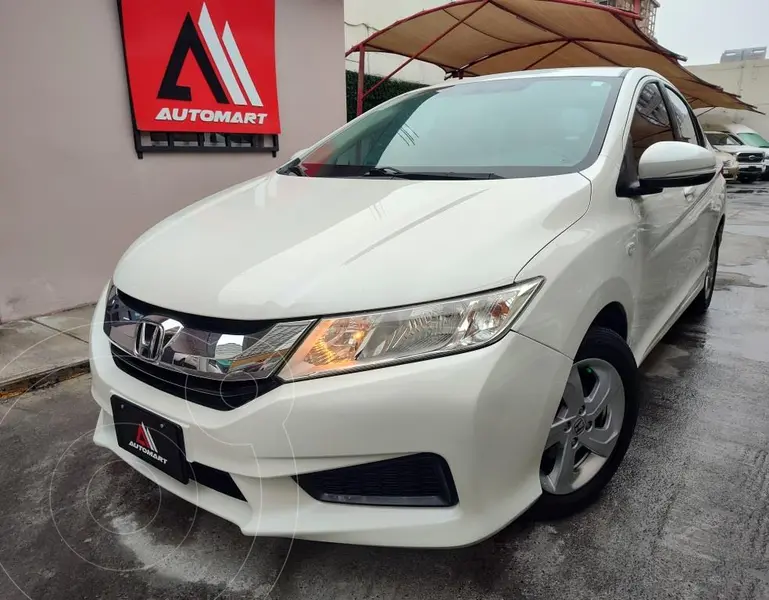 Foto Honda City LX 1.5L Aut usado (2014) color Blanco precio $185,000