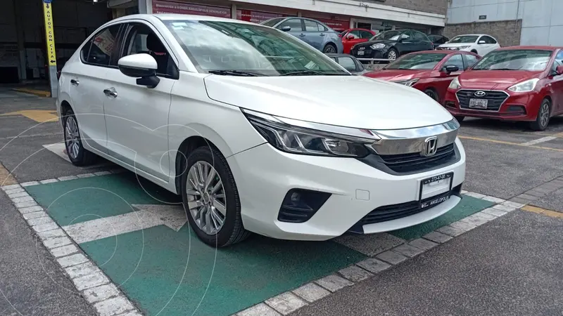 Foto Honda City Prime Aut usado (2022) color Blanco financiado en mensualidades(enganche $129,580 mensualidades desde $5,452)
