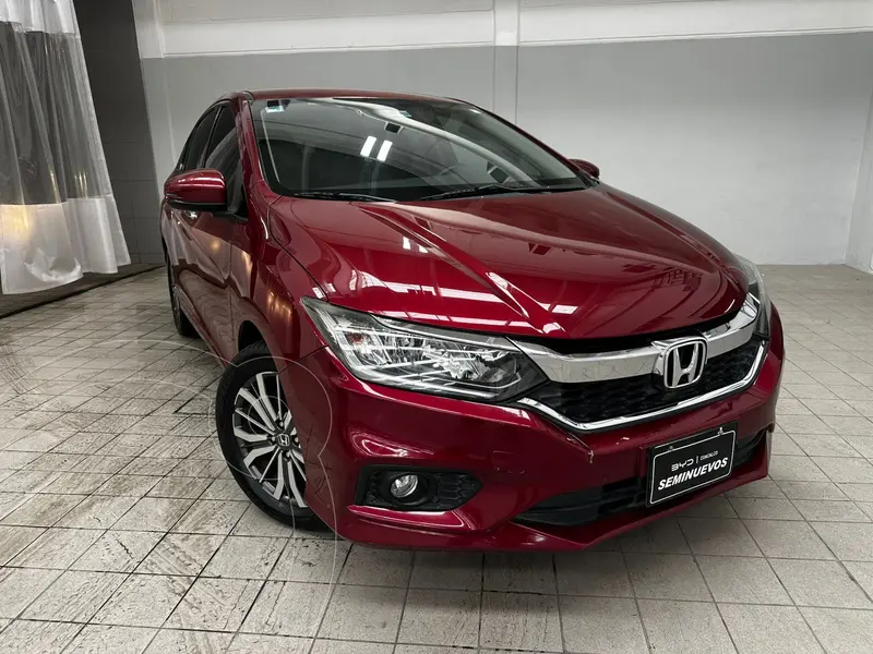 Foto Honda City EX 1.5L Aut usado (2019) color Rojo precio $239,800