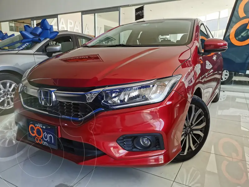 Foto Honda City EX 1.5L Aut usado (2020) color Rojo financiado en mensualidades(enganche $88,500 mensualidades desde $8,980)