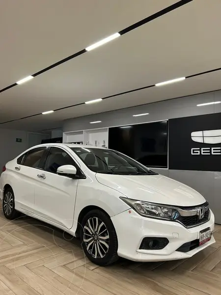 Foto Honda City EX 1.5L Aut usado (2019) color Blanco financiado en mensualidades(enganche $95,722 mensualidades desde $4,027)