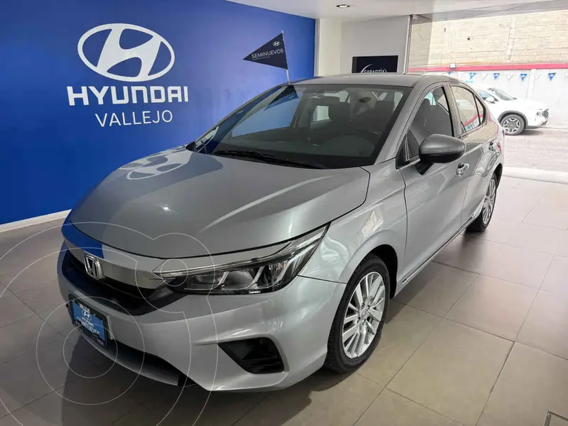 Foto Honda City Prime Aut usado (2022) color Plata financiado en mensualidades(enganche $81,969 mensualidades desde $7,135)