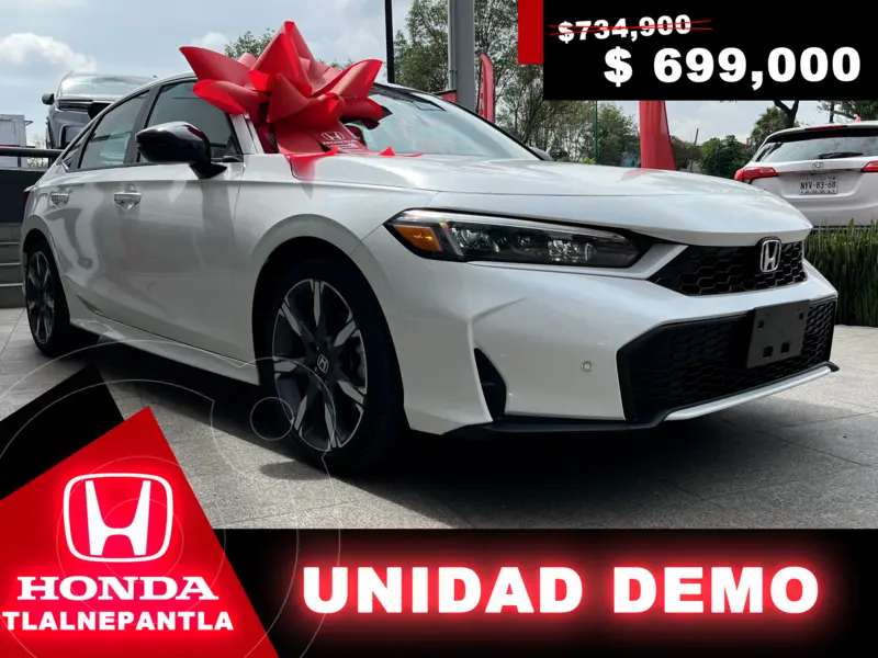 Foto Honda Civic Hybrid Touring usado (2025) color Blanco precio $699,000