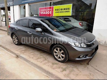 foto Honda Civic 1.8 LXS Aut usado (2013) color Gris Oscuro precio $455.000