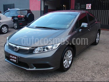 Foto venta Auto usado Honda Civic 1.8 LXS (2014) color Plata Tormenta precio $448.000