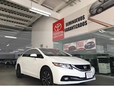foto Honda Civic 4p EX Sedan L4/1.8 Aut usado (2015) color Blanco precio $215,000