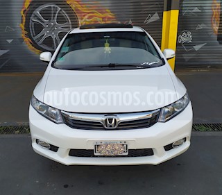 Honda Civic 1.8 EXS usado (2012) color Blanco Tafetta precio $800.000