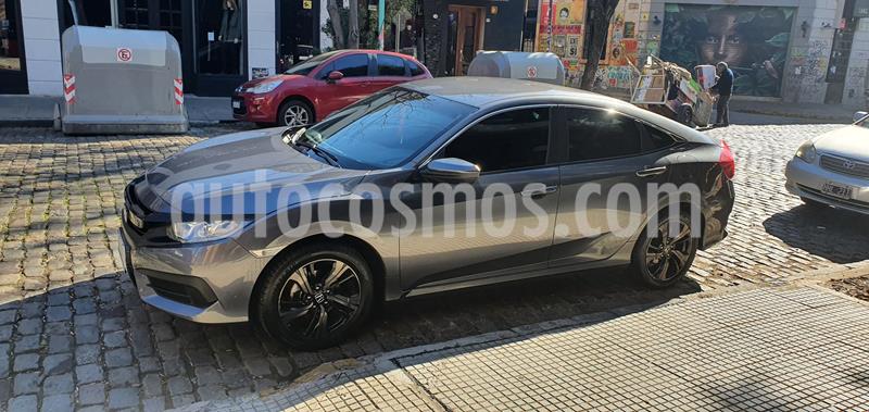 Honda Civic 2.0 EX Aut usado (2017) color Gris precio $1.950.000
