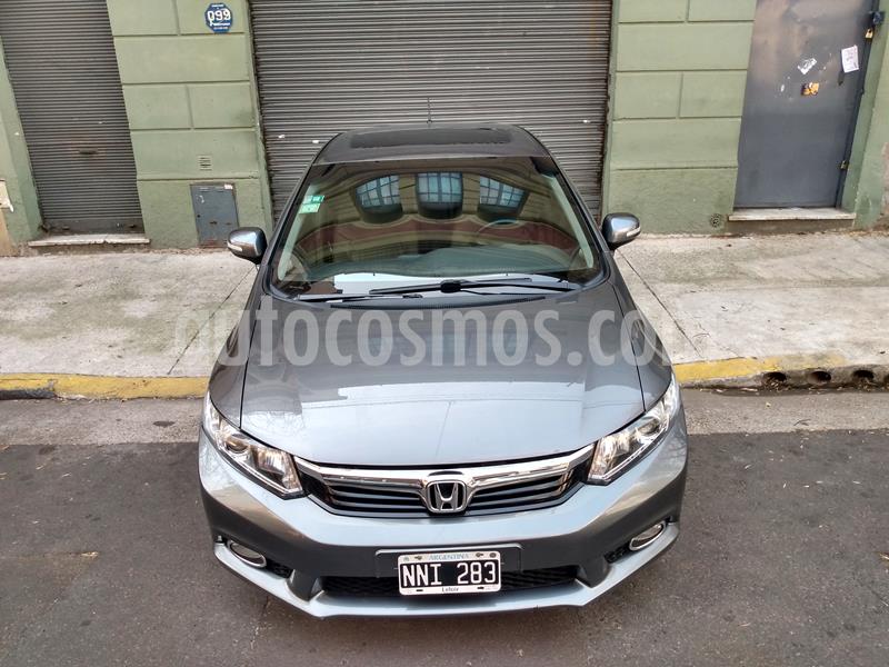 Honda Civic 1.8 EXS usado (2014) color Gris precio u$s9.000