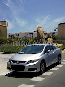 Honda Civic Coupe EX 1.8L Aut usado (2013) color Gris Plata precio $125,000