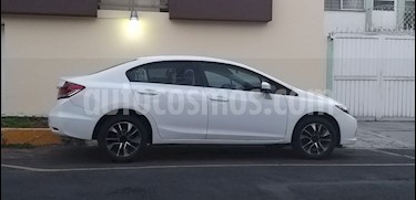 foto Honda Civic EX 1.7L Aut usado (2014) color Blanco precio $168,000