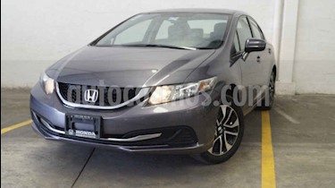 Foto venta Auto usado Honda Civic EX 1.8L Aut (2014) color Blanco precio $195,000