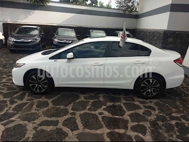 foto Honda Civic EX 1.8L Aut usado (2013) color Blanco precio $160,500