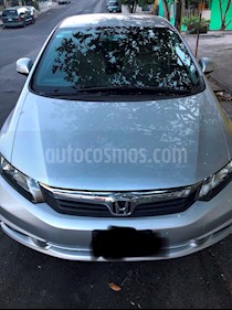 foto Honda Civic EX Aut usado (2012) color Plata precio $158,000