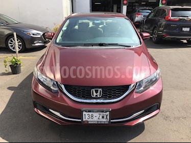 foto Honda Civic EX usado (2014) color Rojo Camelia precio $188,000