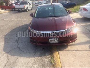 foto Honda Civic EXL 1.8L Aut usado (2012) color Rojo Granada precio $145,000