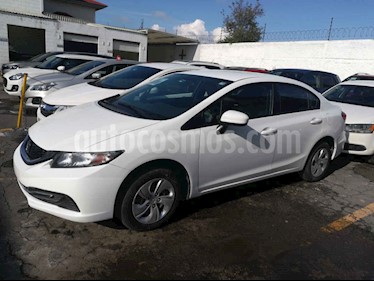 foto Honda Civic LX 1.8L usado (2014) color Blanco precio $160,000
