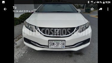 Honda Civic LX 1.8L usado (2013) color Blanco Marfil precio $175,000