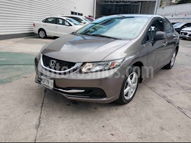 foto Honda Civic LX 1.8L usado (2013) color Gris precio $165,000