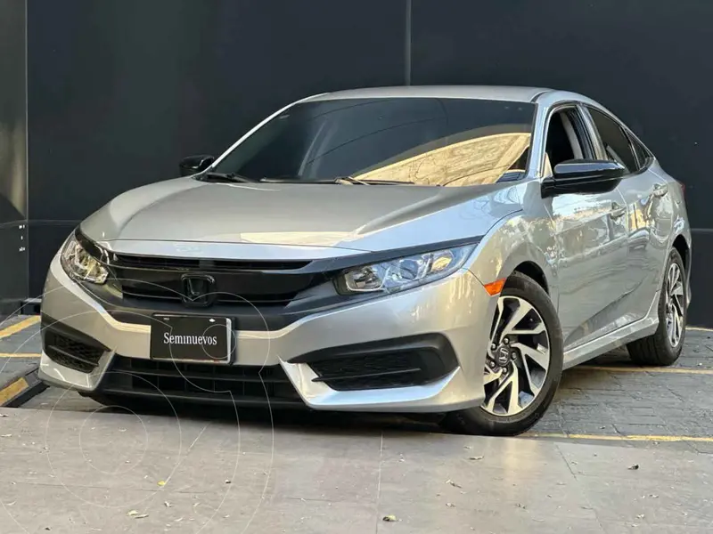 Foto Honda Civic EX Aut usado (2017) color Plata precio $286,000