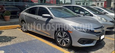 Honda Civic 4P TURBO PLUS SEDAN CVT 1.5T 174 HP PIEL QC F. NI usado (2018) color Plata precio $353,000