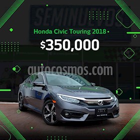 foto Honda Civic Touring Aut usado (2018) color Acero precio $350,000
