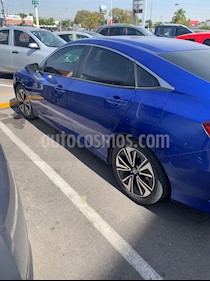 Honda Civic Turbo Plus Aut usado (2017) color Azul precio $295,000