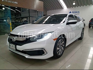Honda Civic 4p EX Sedan L4/2.0 Man usado (2019) color Blanco precio $319,000