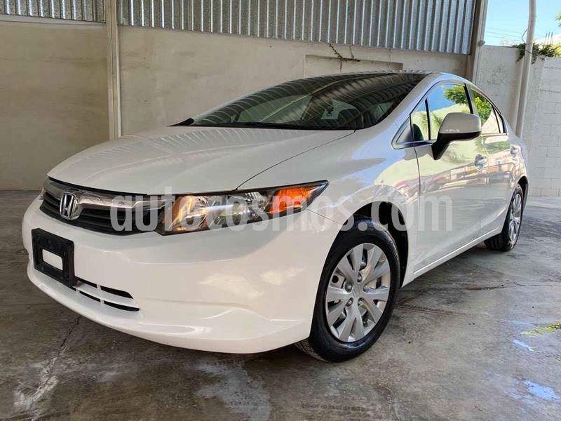 foto Honda Civic LX 1.8L Aut usado (2012) color Blanco precio $125,000