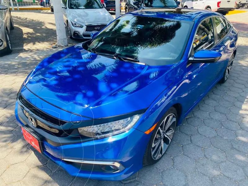 Foto Honda Civic Touring Aut usado (2021) color Azul precio $437,000