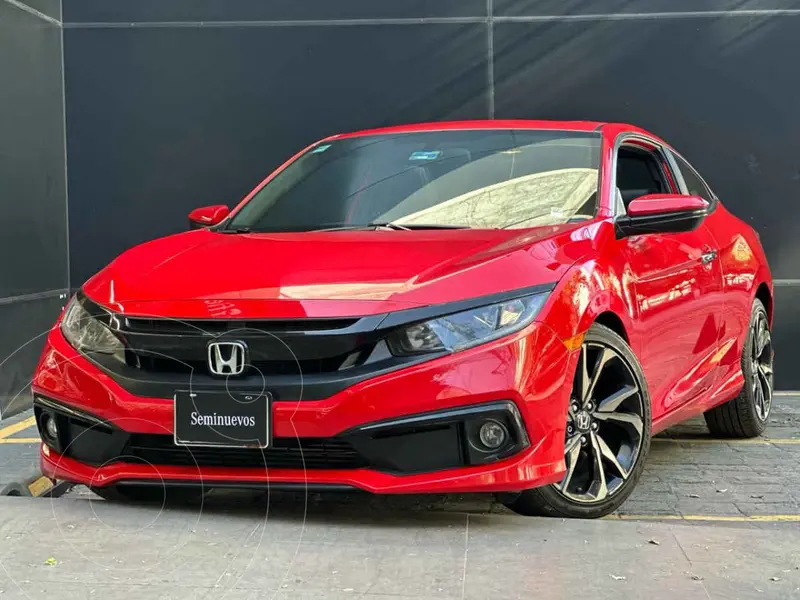 Foto Honda Civic Turbo Plus Aut usado (2019) color Rojo precio $398,000