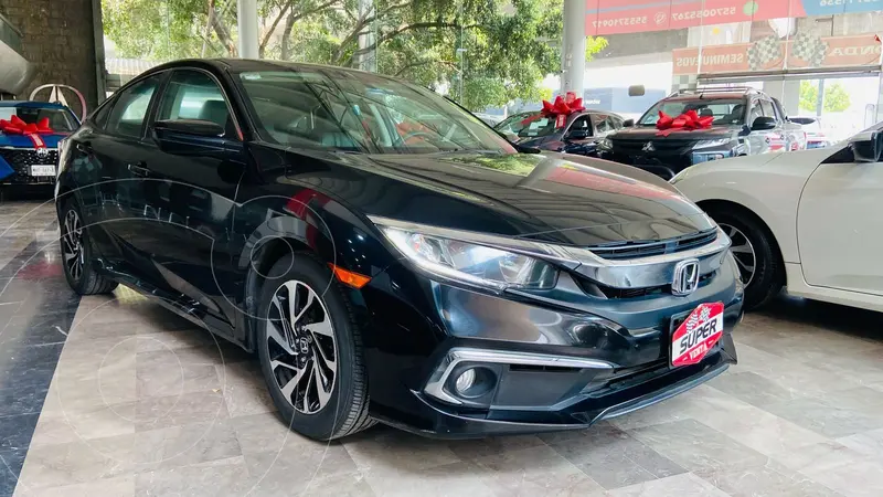 Foto Honda Civic i-Style Aut usado (2020) color Negro financiado en mensualidades(enganche $132,650 mensualidades desde $7,131)