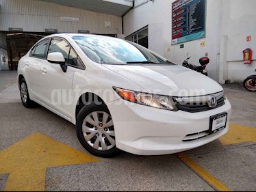 Honda Civic 4p DMT LX sedan 5vel usado (2012) color Blanco precio $149,900