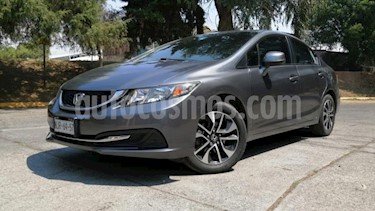 foto Honda Civic 4P EX SEDAN AT PANTALLA RA-16 usado (2013) color Gris precio $169,000