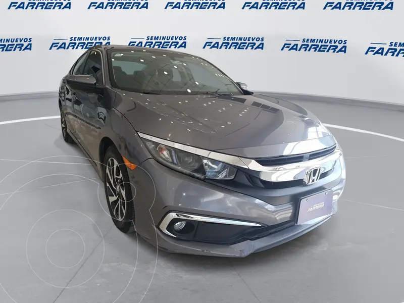 Foto Honda Civic i-Style Aut usado (2019) color plateado financiado en mensualidades(enganche $81,885 mensualidades desde $6,792)