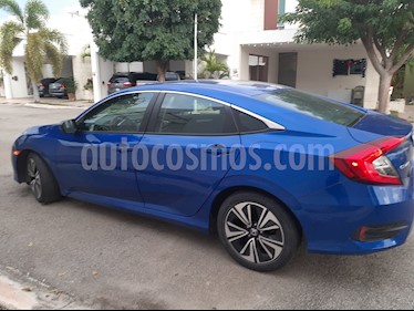 Honda Civic Turbo Aut usado (2016) color Azul precio $270,000