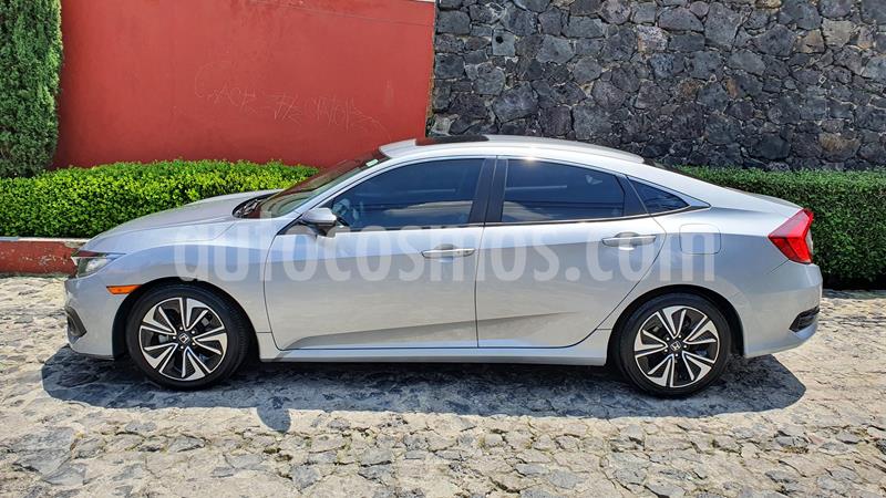 foto Honda Civic Turbo Plus Aut usado (2016) color Gris precio $249,000