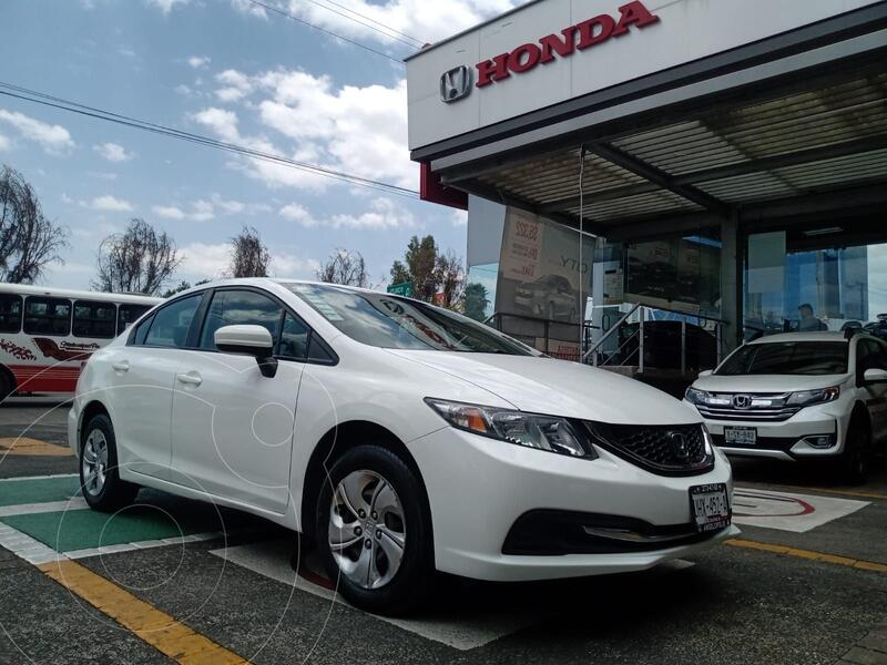 Foto Honda Civic LX 1.8L Aut usado (2014) color Blanco precio $225,000