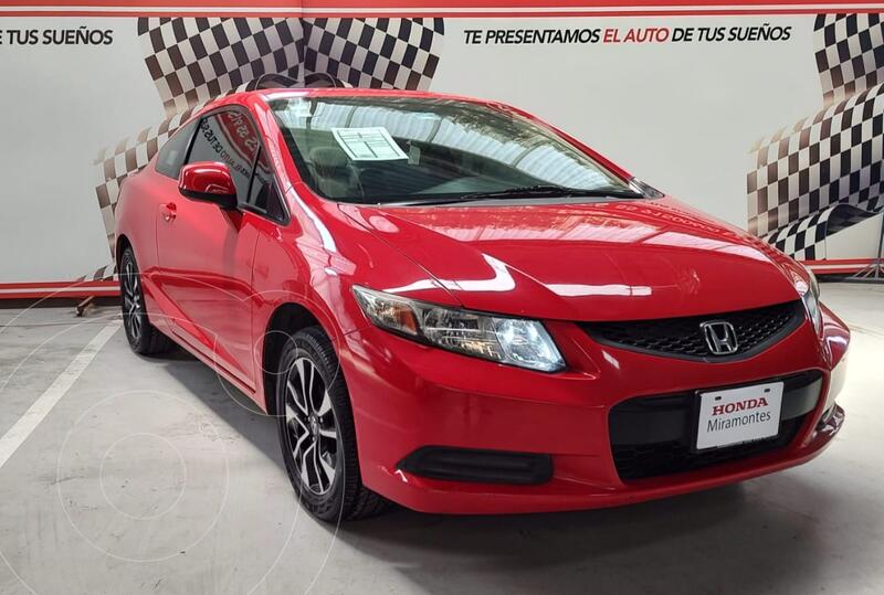 Honda Civic Coupé EX 1.8L usado (2013) color Rojo Rally precio $219,999