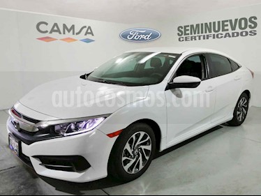 foto Honda Civic 4p EX Sedán L4/2.0 Man usado (2017) color Blanco precio $269,900