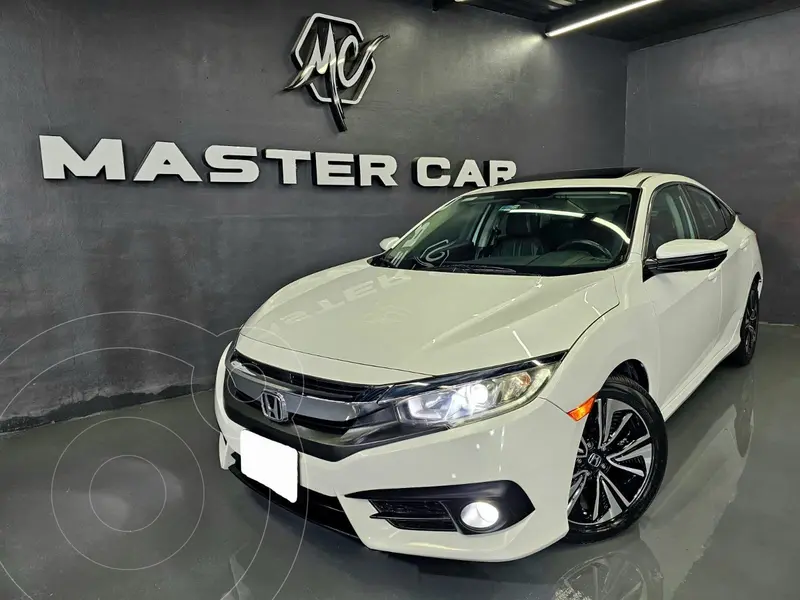 Foto Honda Civic Turbo Plus Aut usado (2016) color Blanco precio $278,000