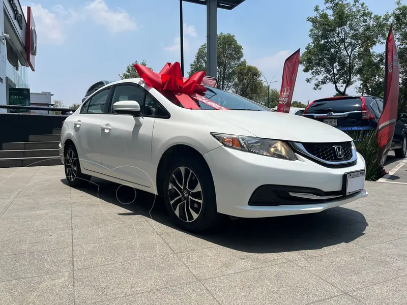 Foto Honda Civic EX 1.8L Aut usado (2015) color Blanco precio $209,000