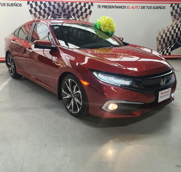 Foto Honda Civic Touring Aut usado (2020) color Rojo financiado en mensualidades(enganche $178,500 mensualidades desde $8,217)