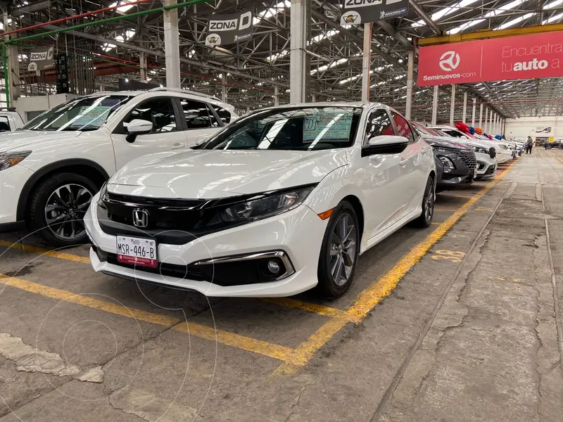 Foto Honda Civic Touring Aut usado (2019) color Blanco Marfil financiado en mensualidades(enganche $93,000 mensualidades desde $6,500)